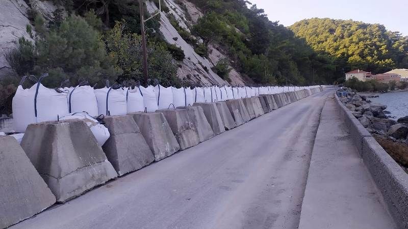 Ανοιχτή η Εθνική οδός Σάμου -  Καρλοβάσου