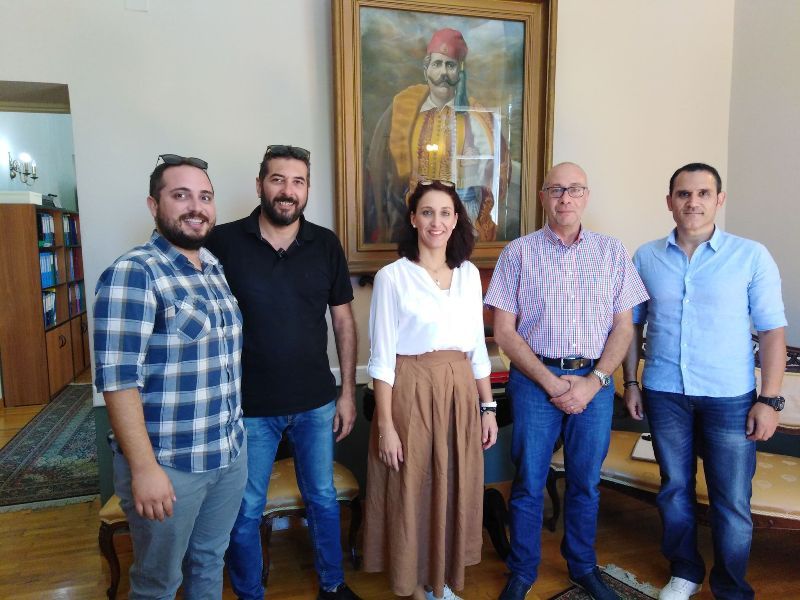 Συνάντηση δημάρχου Αν. Σάμου με  την Ένωση Αστυνομικών Υπαλλήλων