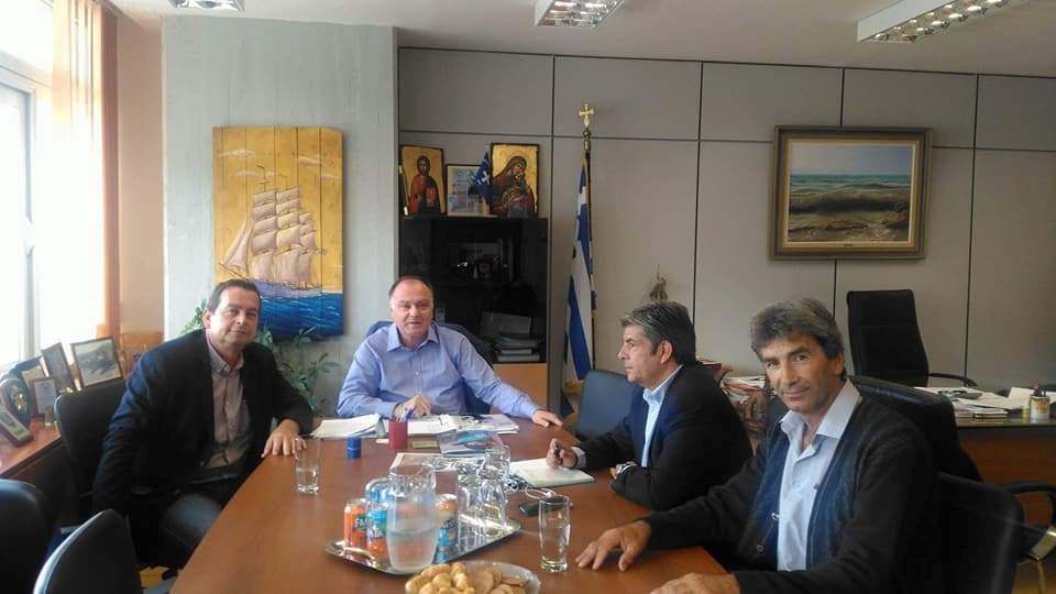 Συνάντηση Αντιπεριφερειάρχη με το βουλευτή Αχαΐας κ. Θεόδωρο Παπαθεοδώρου.