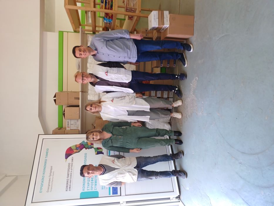 Δωρεά στο Κοινωνικό Παντοπωλείο από τους Γιατρούς Χωρίς Σύνορα