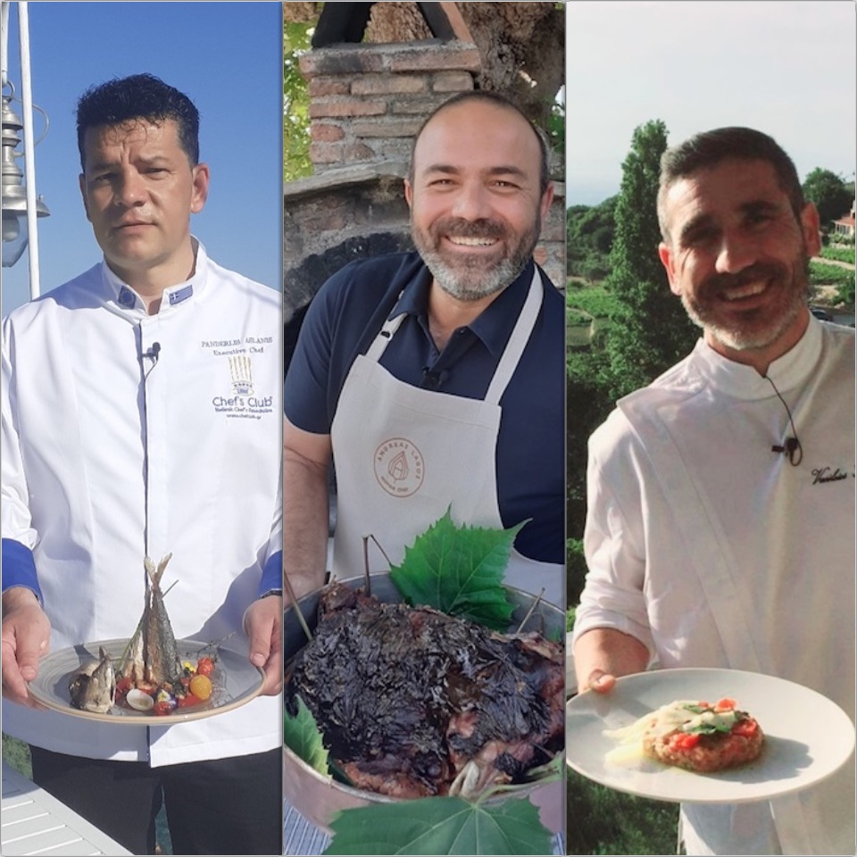 3 chefs Samos