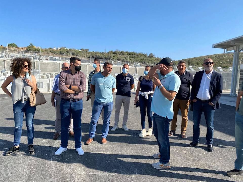 Η Δημοτική αρχή  Ανατολικής Σάμου στην νέα Κλειστή Ελεγχόμενη Δομή