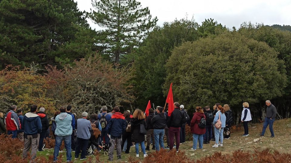 Ιστορικός περίπατος στα λημέρια του ΕΛΑΣ και του Δημοκρατικού Στρατού Σάμου