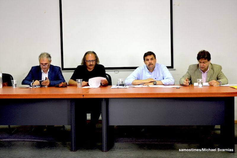 Τη Σάμο επισκέφθηκε ο υπουργός Υγείας Ανδρέας Ξανθός