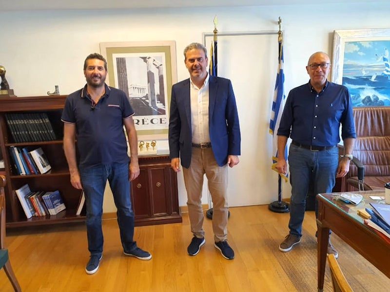 Συνάντηση Δημάρχου Α. Σάμου με τον Γ.Γ. ΕΟΤ