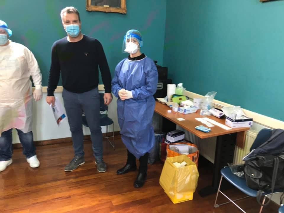 Tεστ ανίχνευσης του κορωνοϊού, σε υπαλλήλους του Δήμου Δυτικής Σάμου