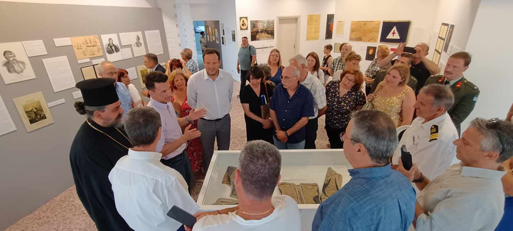 VIDEO Έκθεση για την συμπλήρωση 200 χρόνων από την ιστορική ναυμαχία της Σάμου