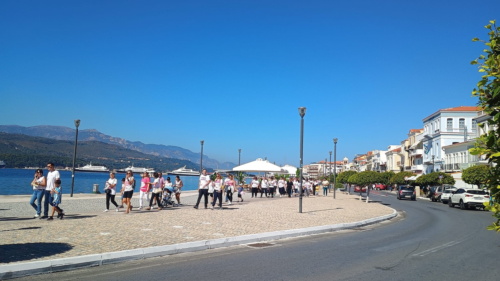 Η Σάμος συμμετείχε στο Race for the Cure