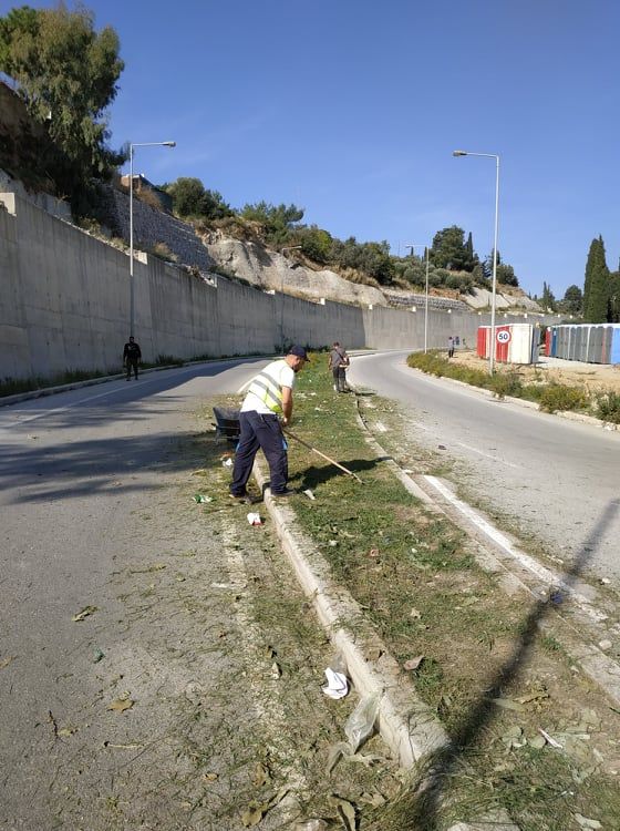 Συνεχίζονται οι εργασίες πέριξ του ΚΥΤ