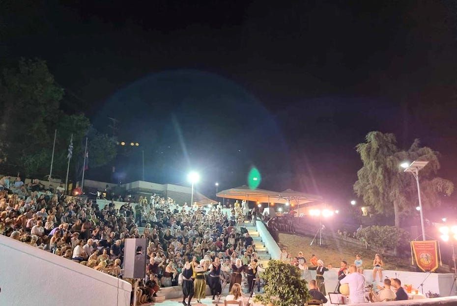 Μια βραδιά με ήχους της τσαμπούνας απο τον "Καπετάν Λαχανά"