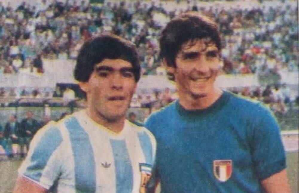 Οταν ο Ρόσι συνάντησε τον Μαραντόνα