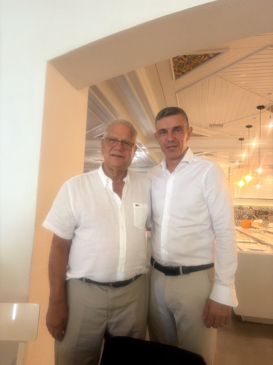 Συνάντηση Δημάρχου Δυτικής Σάμου με τον Δήμαρχο Δοξάτου Δράμας στη Σάμο