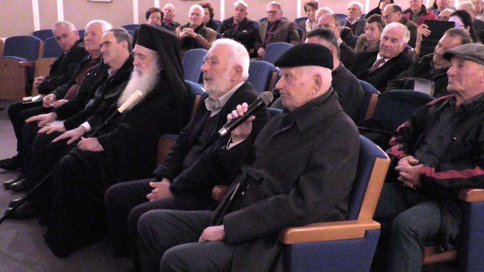 Εκδήλωση αφιερωμένη στον πνευματικό φάρο του νησιού μας, Γεώργιο Αγγελινάρα.