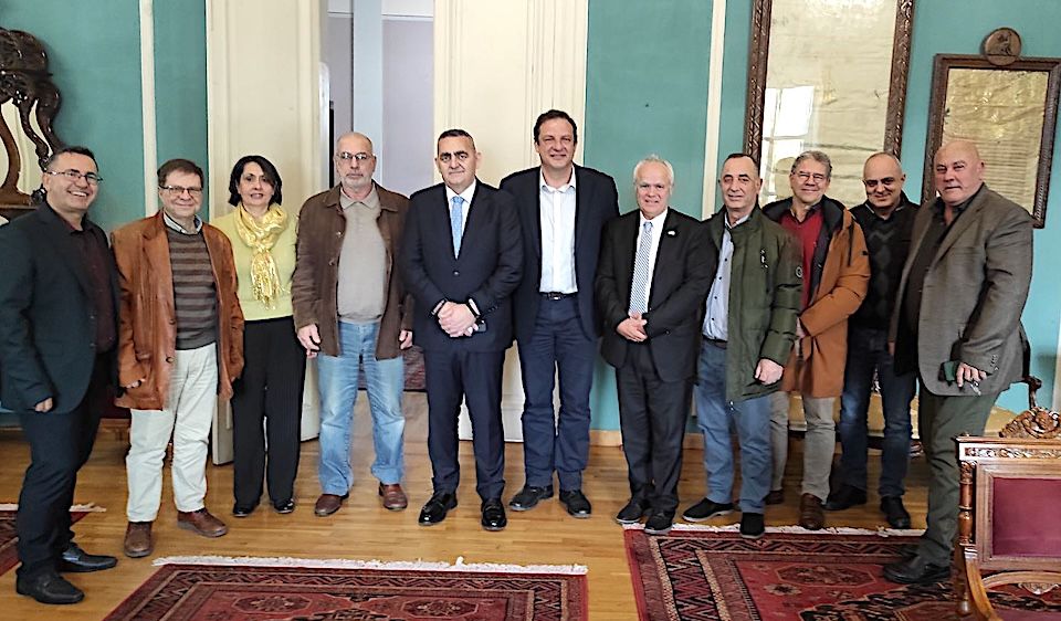 Επίσκεψη του Ευρωβουλευτή Φρέντι Μπελέρη στον Δήμο Ανατολικής Σάμου