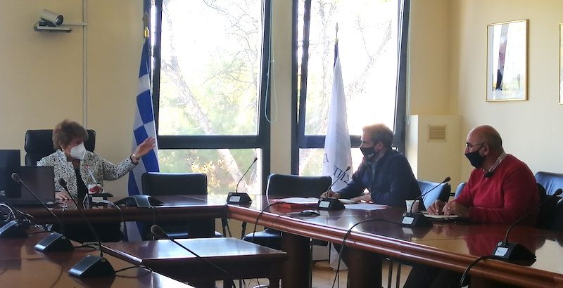Συνάντηση Περιφέρειας - Πανεπιστημίου