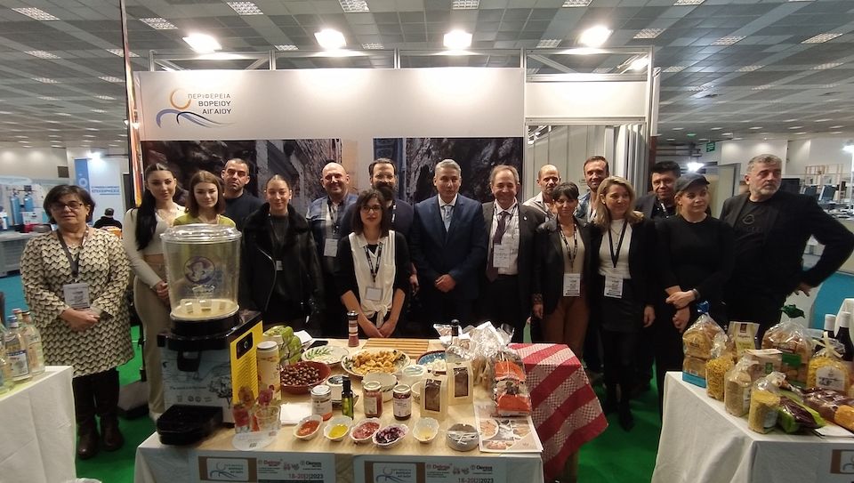 Ολοκλήρωση συμμετοχής Περιφέρειας Βορείου Αιγαίου, στην έκθεση DETROP  2023