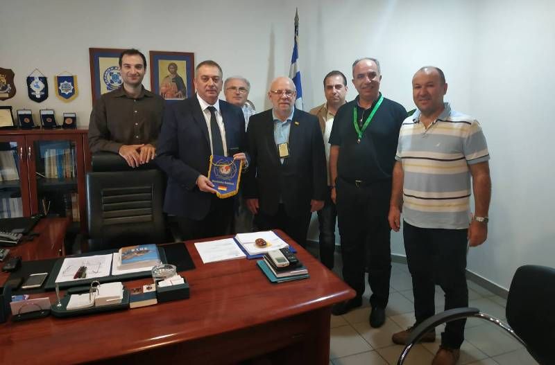 Συνάντηση του Γενικού Περιφερειακού Αστυνομικού Διευθυντή Β. Αιγαίου με εκπροσώπους της I.P.A.