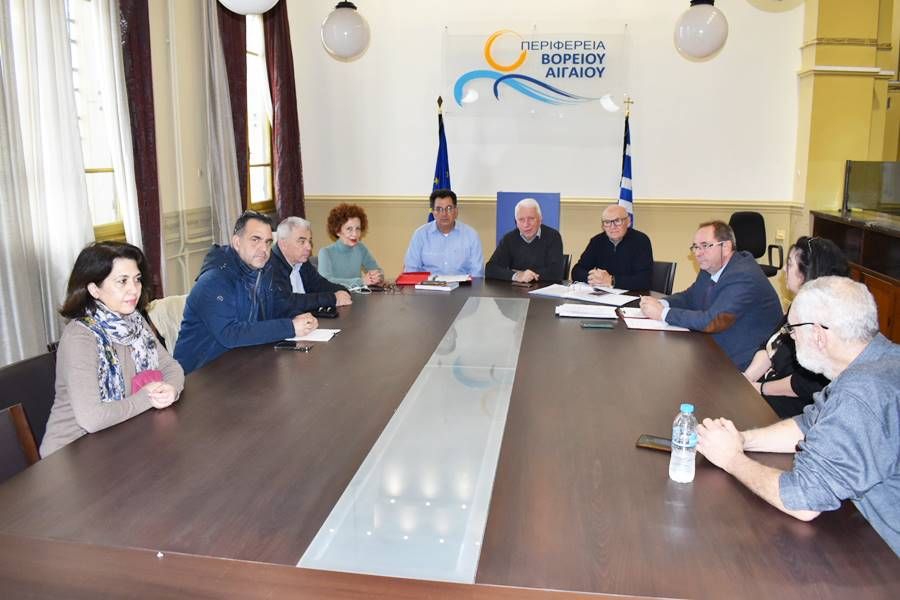 Σύσκεψη για την προώθηση προϊόντων Περιφέρειας Βορείου Αιγαίου