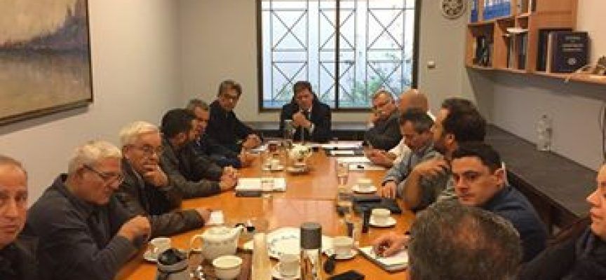 Ο Σύλλογος Εστίασης και Ψυχαγωγίας παρών στις συναντήσεις στην Αθήνα
