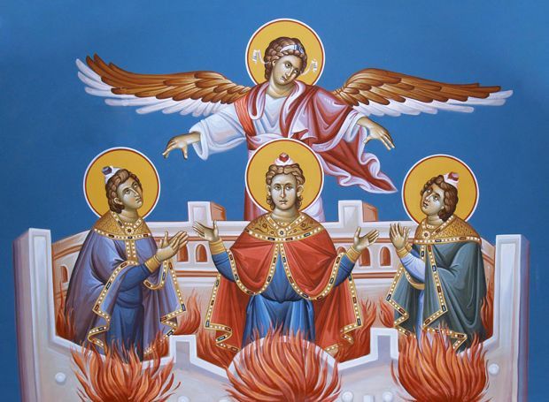 Π.Υ. Σάμου: Δοξολογία προς τιμή  των ¨Αγίων Τριών Παίδων εν Καμίνω¨