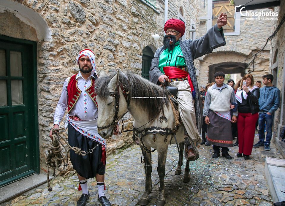 Το έθιμο του Αγά στα Μεστά της Χίου και η ιστορία του! (Βίντεο & Φώτο)