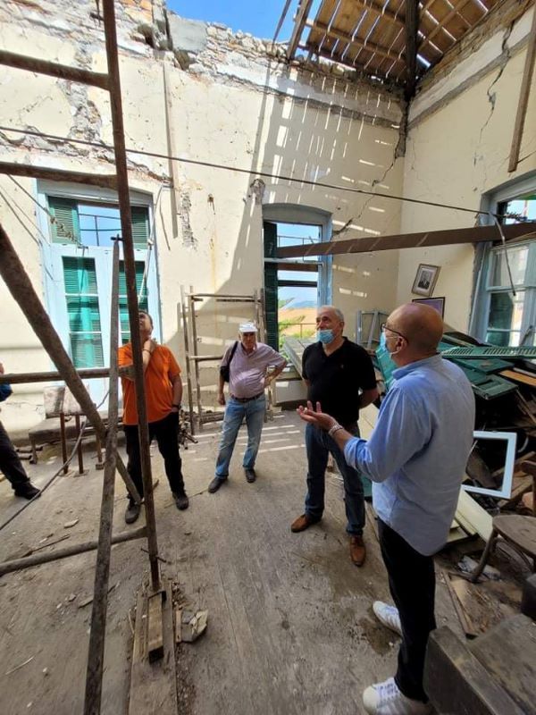 Επίσκεψη Δρ. Λέκκα και της επιστημονικής ομάδας του ΕΚΠΑ για τον προκαταρκτικό σχεδιασμό των γεωτεχνικών ερευνών