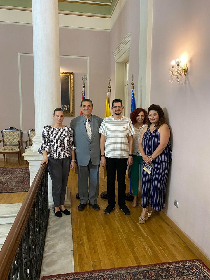 Εθιμοτυπική συνάντηση με τον Πρόεδρο του Ινστιτούτου Ανάπτυξης Πηλίου