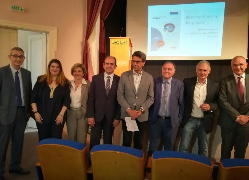 Παρουσίαση προγράμματος Business Banking Τουρισμός 2018 από τη Eurobank στη Σάμο