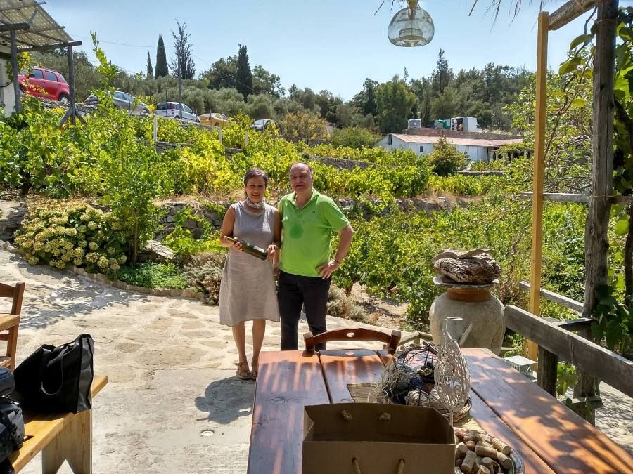 Ο Αντιπεριφερειάρχης Σάμου κ. Νίκος Κατρακάζος στην Ικαρία