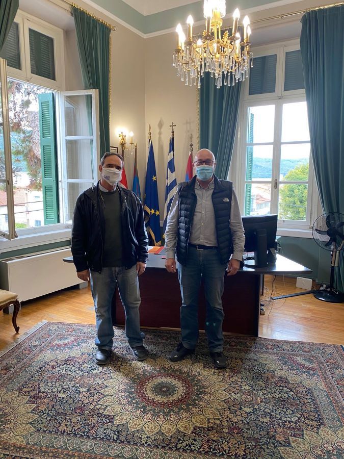 Συνάντηση κ. Στάντζου με τον πρόεδρο του Επιμελητηρίου Σάμου
