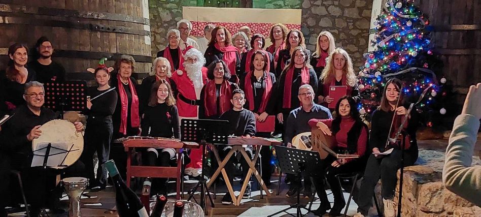 «Νιφάδες ζωής»  Μια Χριστουγεννιάτικη γιορτή στο Μουσείο Οίνου του Ε.Ο.Σ Σάμου για το παιδί και τον άνθρωπο