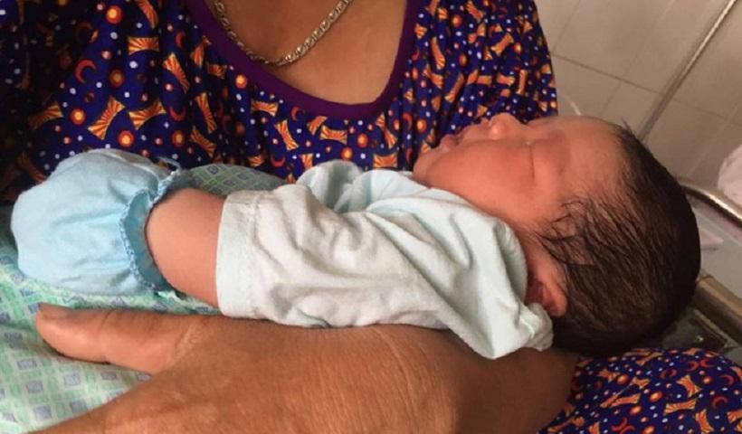 Νεογέννητο βάρους άνω των...επτά κιλών στο Βιετνάμ