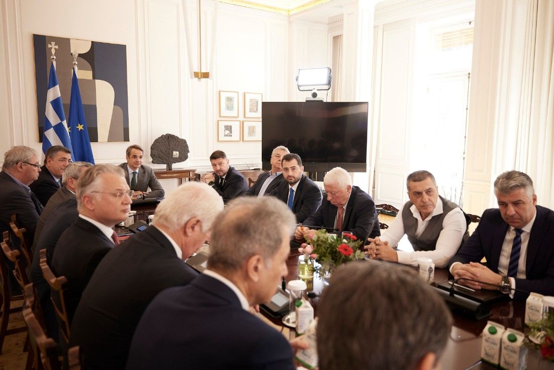 Συνάντηση Περιφερειάρχη Βορείου Αιγαίου με τον Πρωθυπουργό Κυριάκο Μητσοτάκη