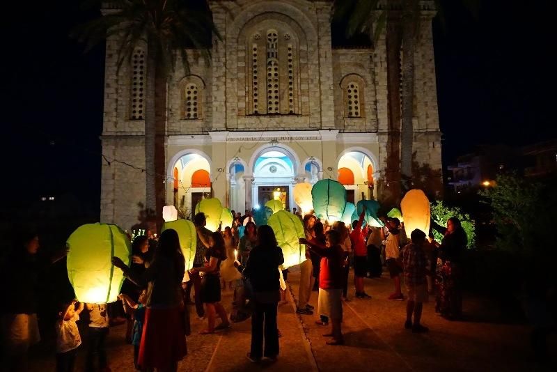 Εσπερινός της Αναλήψεως στον Άγιο Νικόλαο Καρλοβάσου.