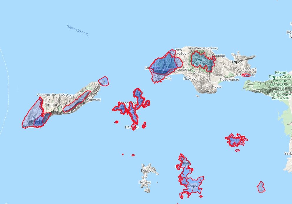 Αλλάζουν οι χρήσεις γης στο Natura, ποιες περιοχές επηρεάζει στη Σάμο