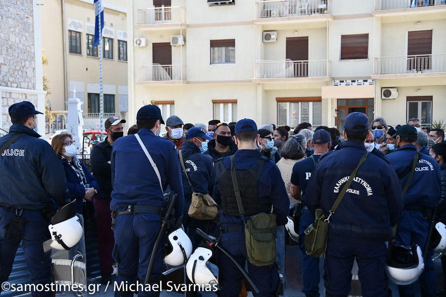 Σάμος: Αντιδράσεις για την επίσκεψη Ylva Johansson και Νότη Μηταράκη