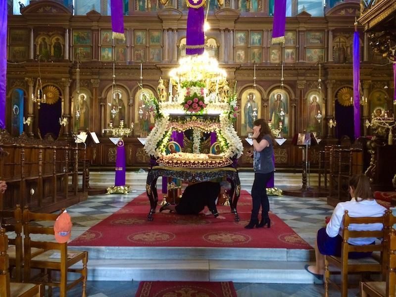 Με ευλάβεια η Μ. Παρασκευή στη Σάμο