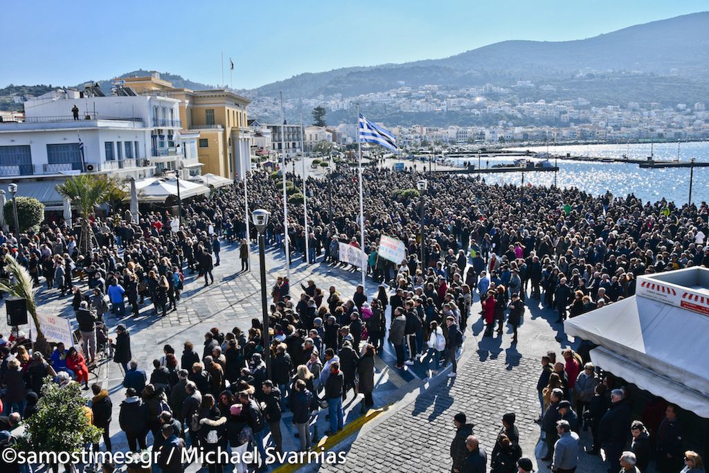 Γ. Στάντζος: ''Οι ψυχές όλων μας είναι η ασπίδα του έθνους'', ''Σήμερα μίλησε ο κόσμος των νησιών μας''