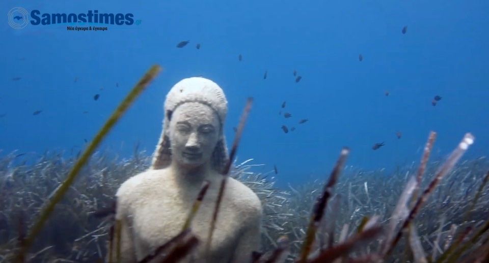 Σάμος, μια βουτιά στα υπέροχα νερά της VIDEO
