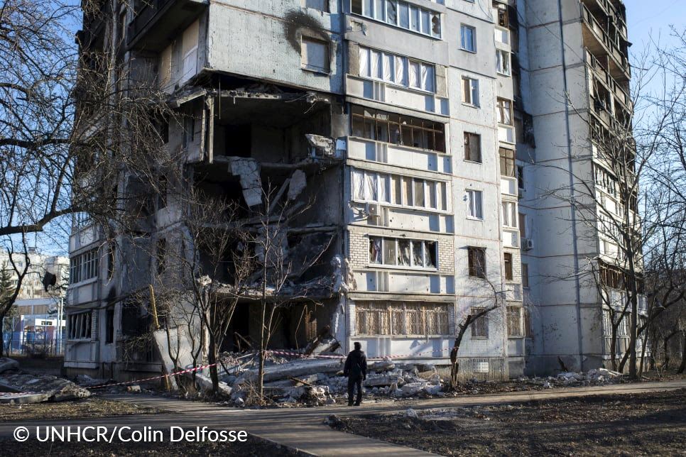 Ύπατη Αρμοστεία: Έναν χρόνο μετά τη ρωσική εισβολή, η ανασφάλεια επισκιάζει τις προθέσεις επιστροφής των εκτοπισμένων Ουκρανών