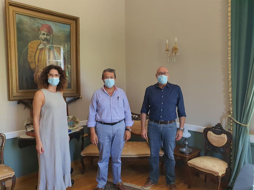 Επίσκεψη Καθηγητή Εμμανουήλ Βαρβούνη στον Δήμο Ανατολικής Σάμου