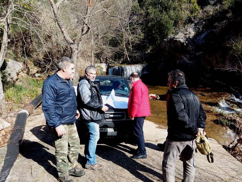 Επίσκεψη Αντιπεριφερειάρχη Σάμου στον ΤΟΕΒ Χώρας